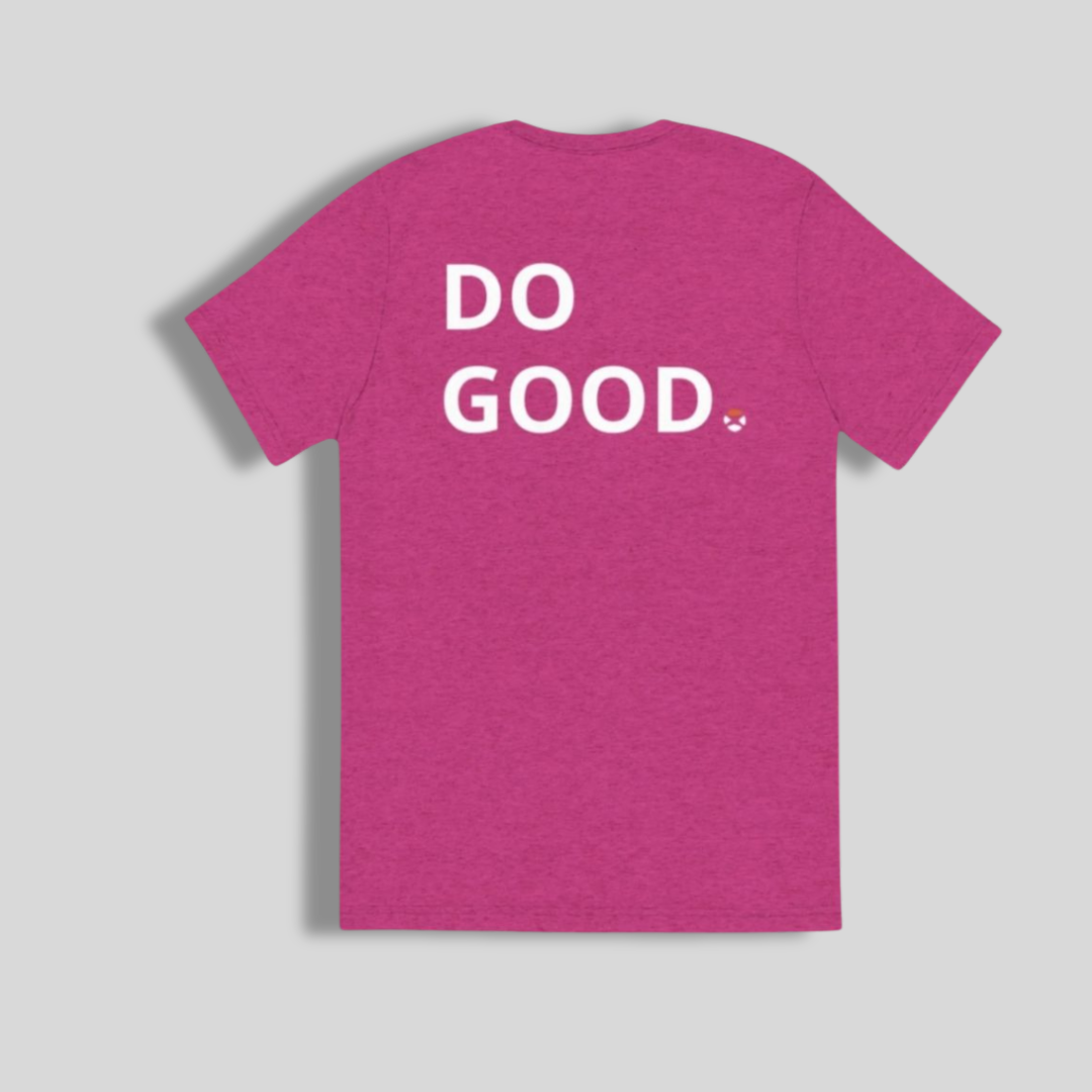 Premium Lacrosse T Shirt ‘Do Good’ | Berry | Lacrosse the Nations