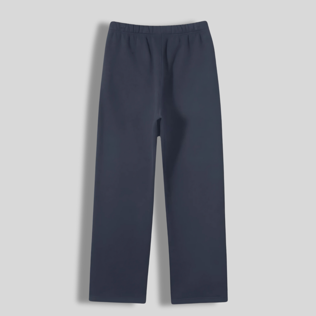 LAX WORLD 2024 WINTER STRAIGHT LEG SWEATPANT - NAVY BLUE