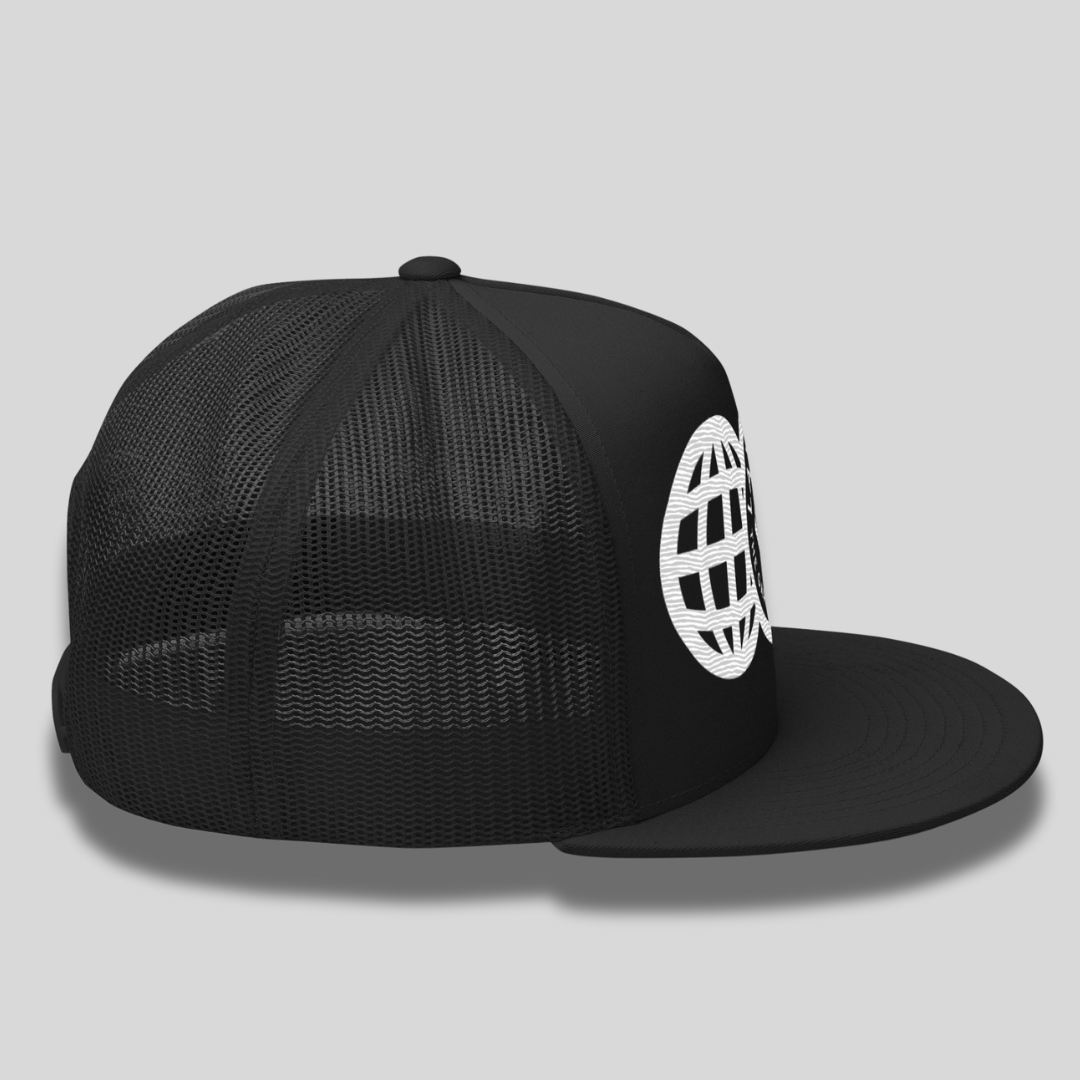 LAX WORLD THE GAME NEVER ENDS Mesh Snapback Hat