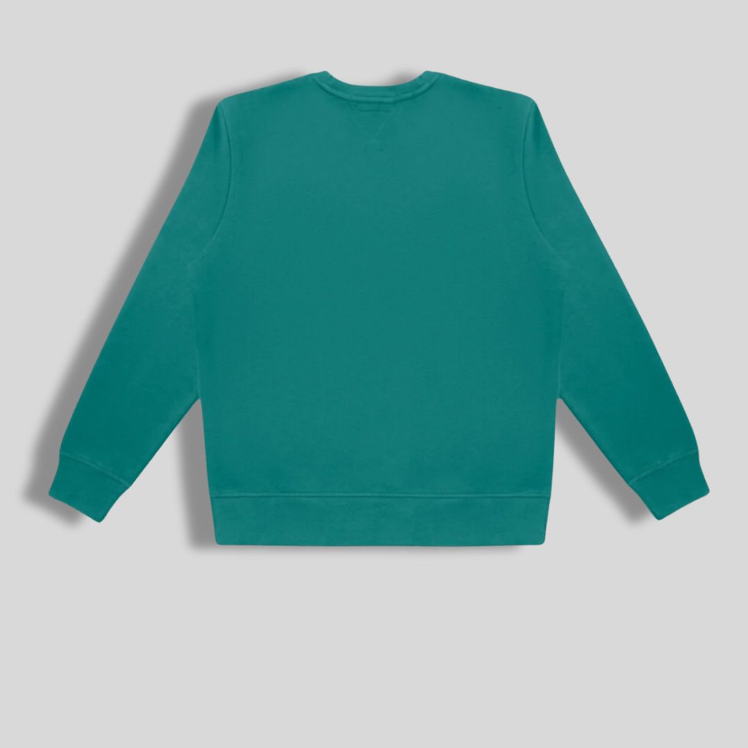 LAX World x LUSA 1904 Classic Crew Neck Sweatshirt-Hunter Green