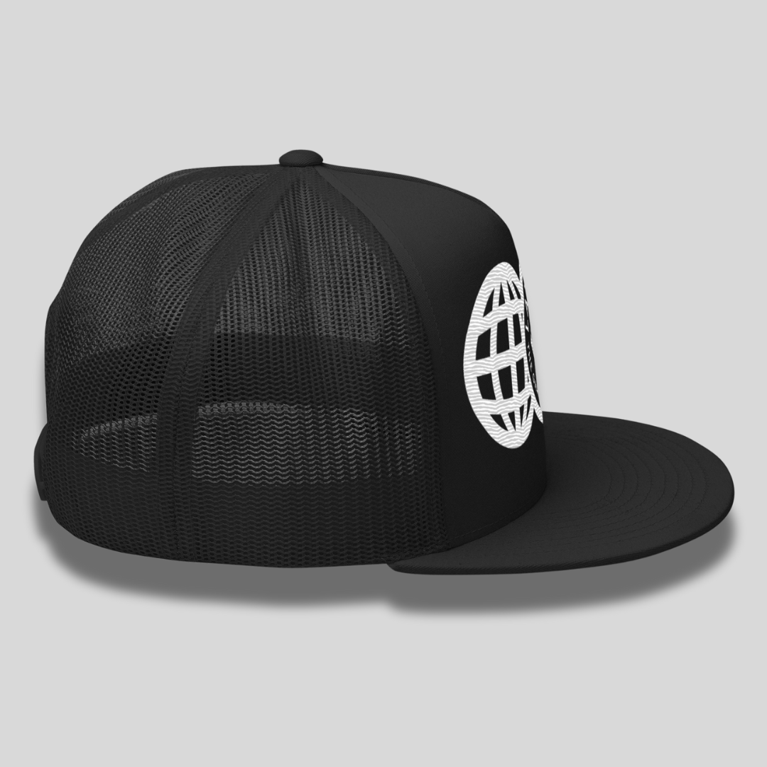 LAX WORLD THE GAME NEVER ENDS Mesh Snapback Hat