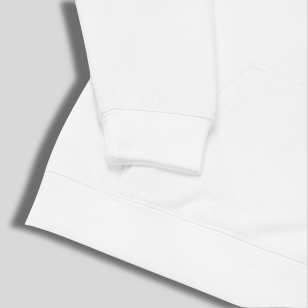 LAX World Kid’s Classic Fleece Lacrosse Hoodie | B/W Monotones | Cradle Collection | Kids Collection