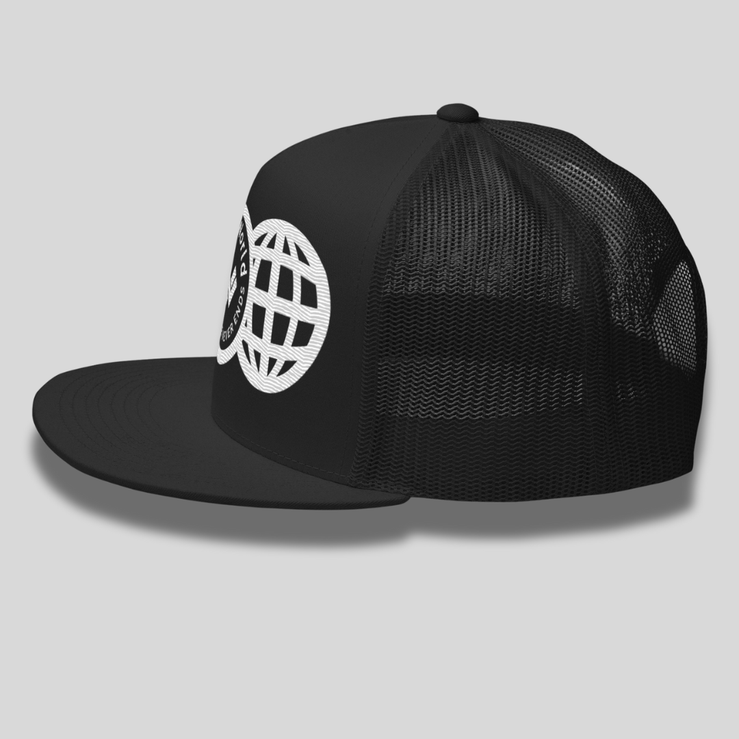 LAX WORLD THE GAME NEVER ENDS Mesh Snapback Hat
