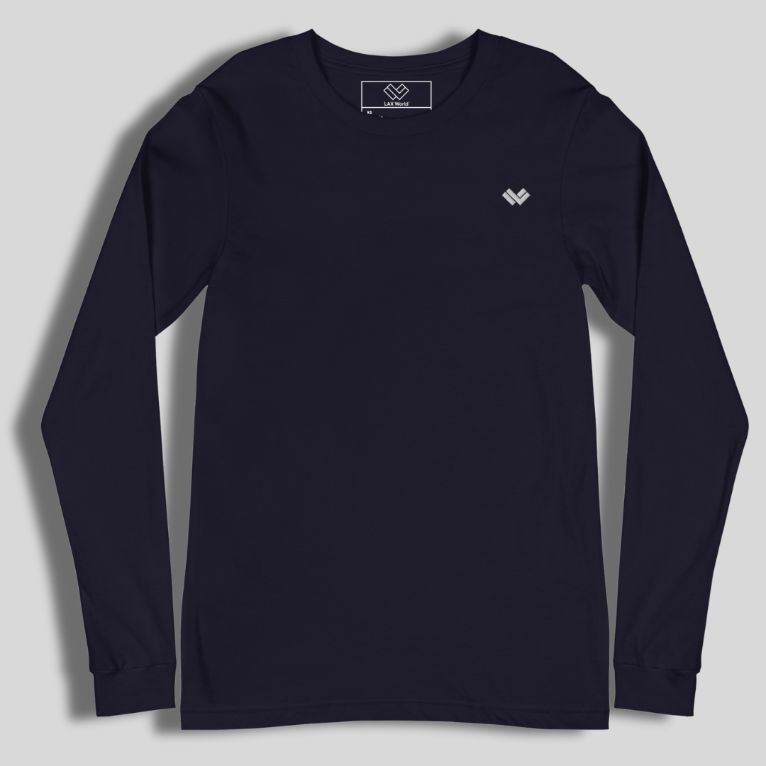 LAX World Cradle Collection Minimalist Crewneck T-Shirt