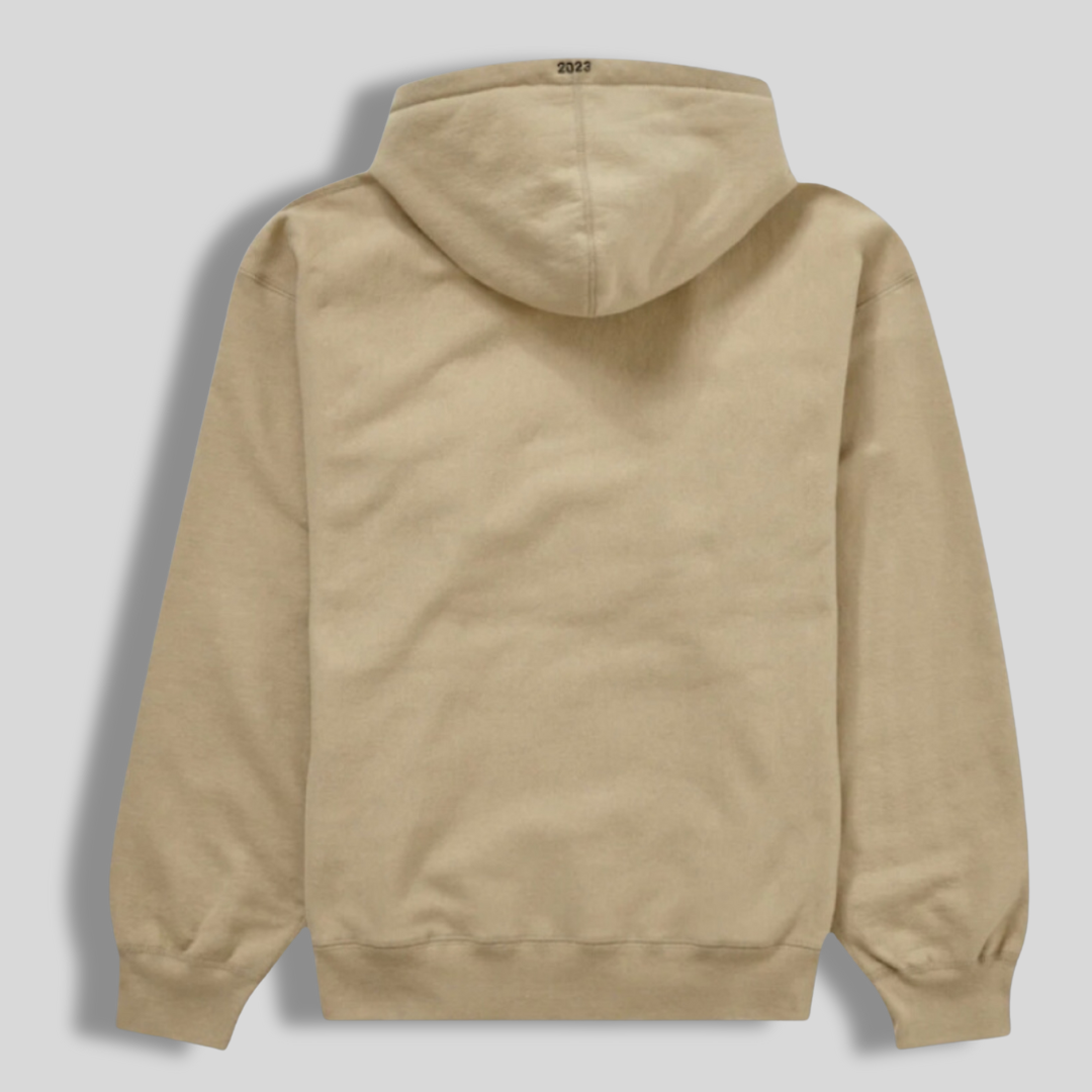 LAX World x Supreme Motion Logo Hooded Sweatshirt - Dark Tan