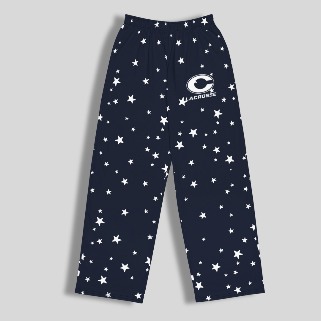 LAX World for Norfolk Christian Lacrosse - Star Pajama Pants