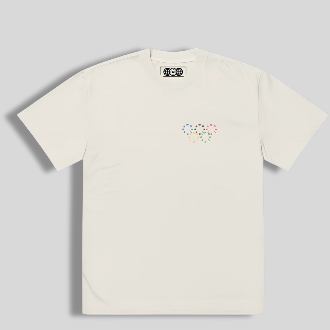 LAX World For the 33rd Olympic Games Oversized faded t-shirt