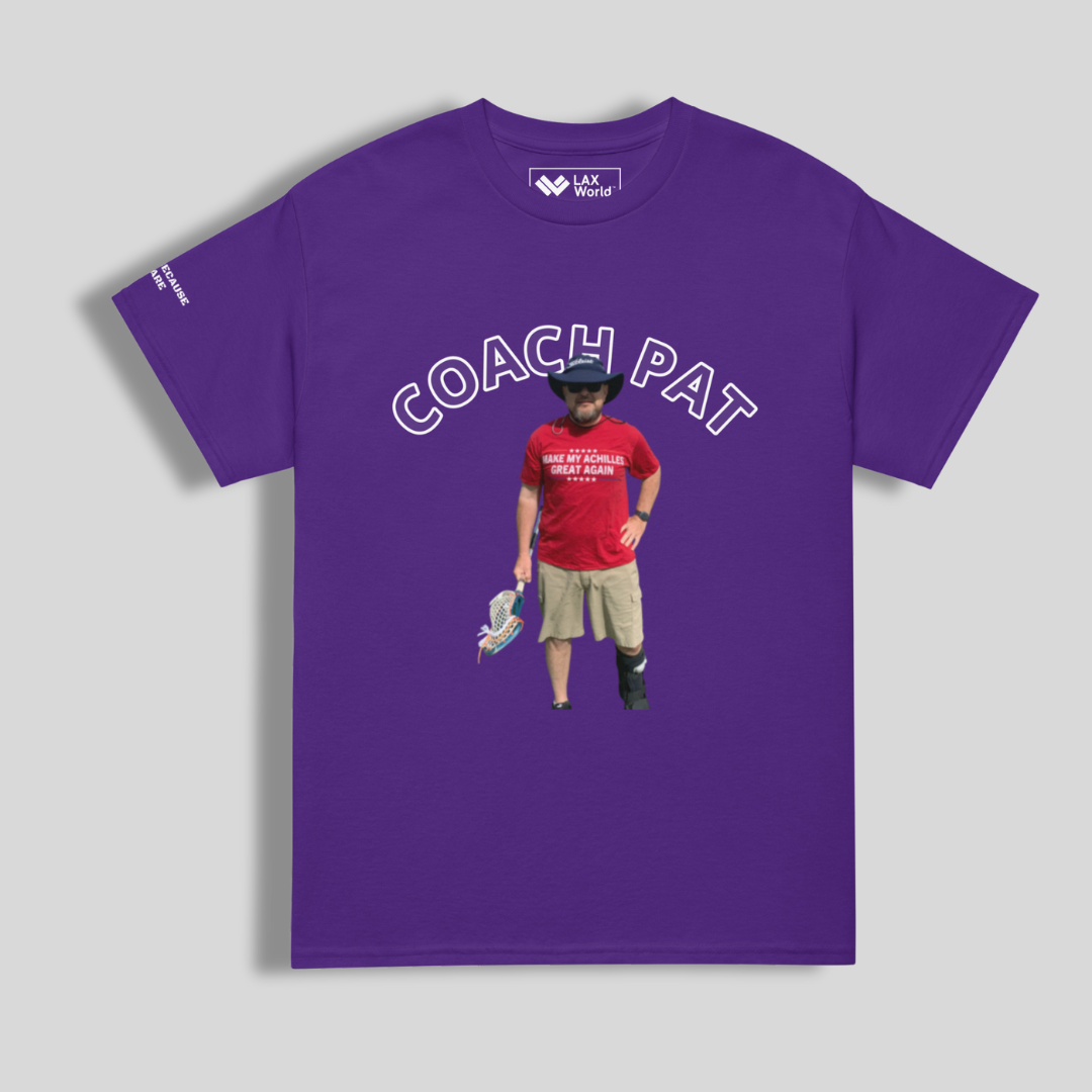 LAX World for Norfolk Christian Lacrosse - The Coach Pat Shirt