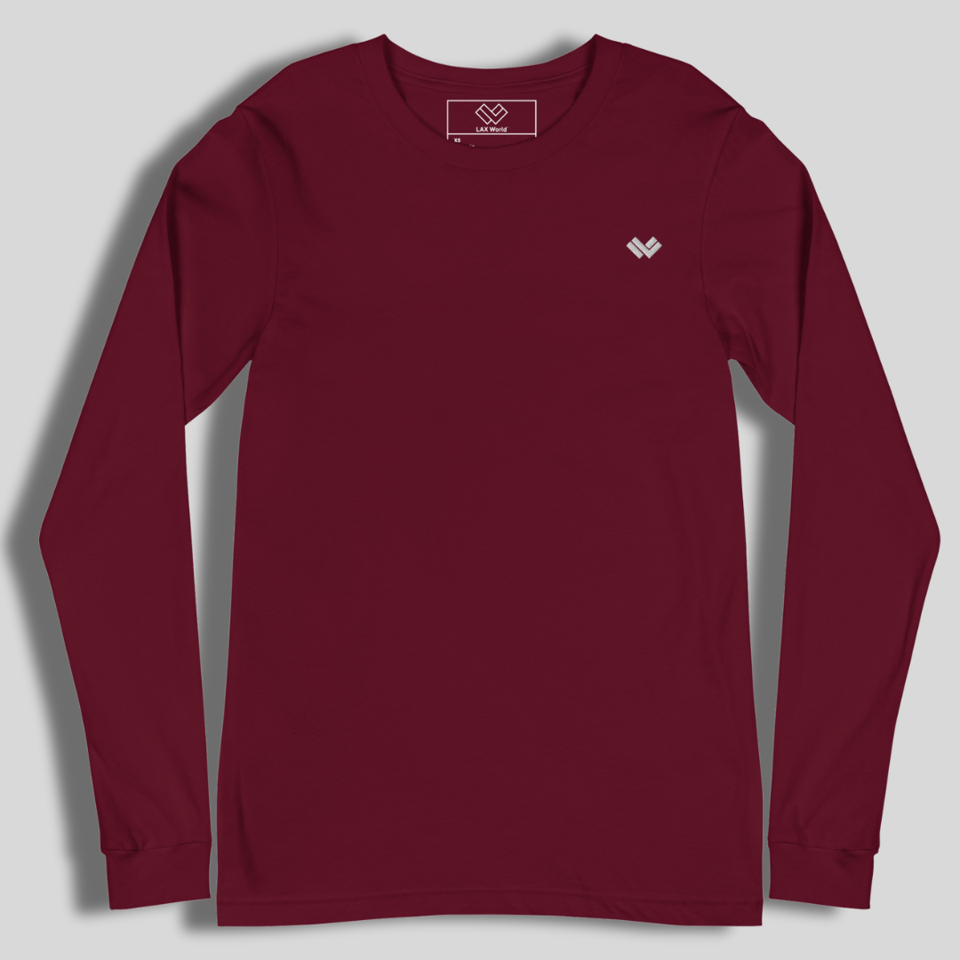 LAX World Cradle Collection Minimalist Crewneck T-Shirt