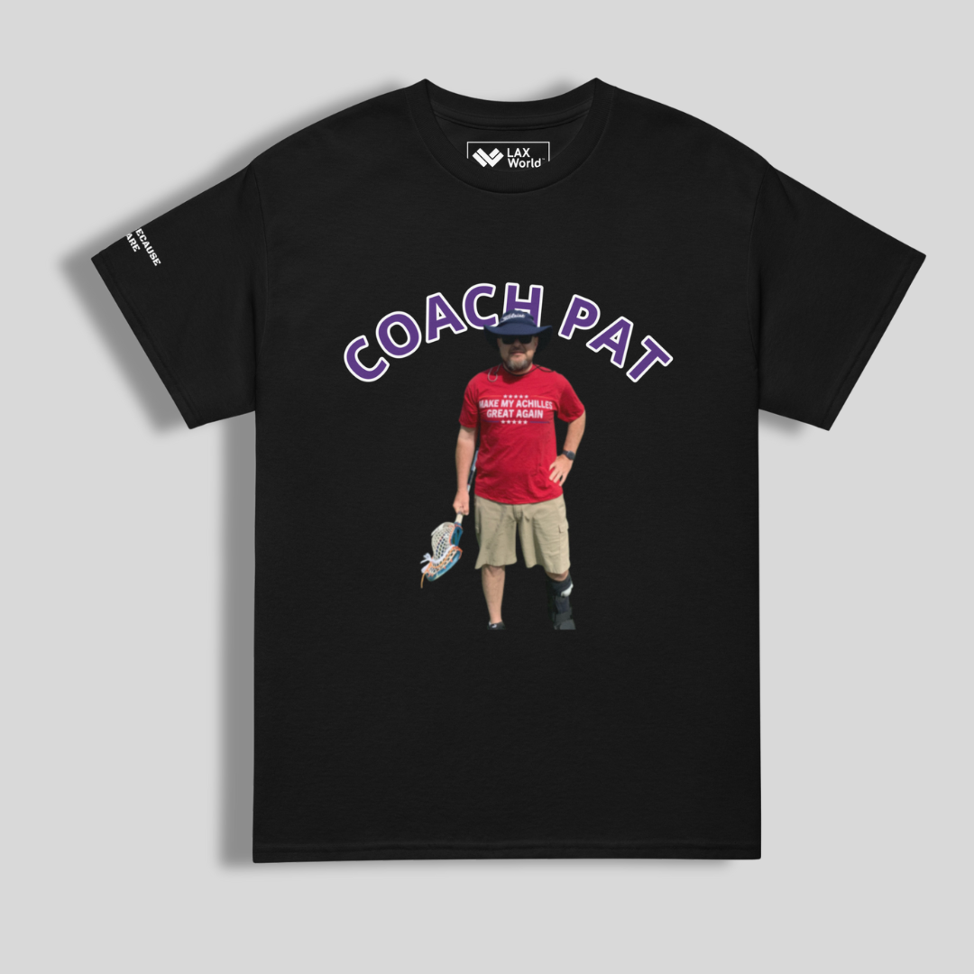LAX World for Norfolk Christian Lacrosse - The Coach Pat Shirt