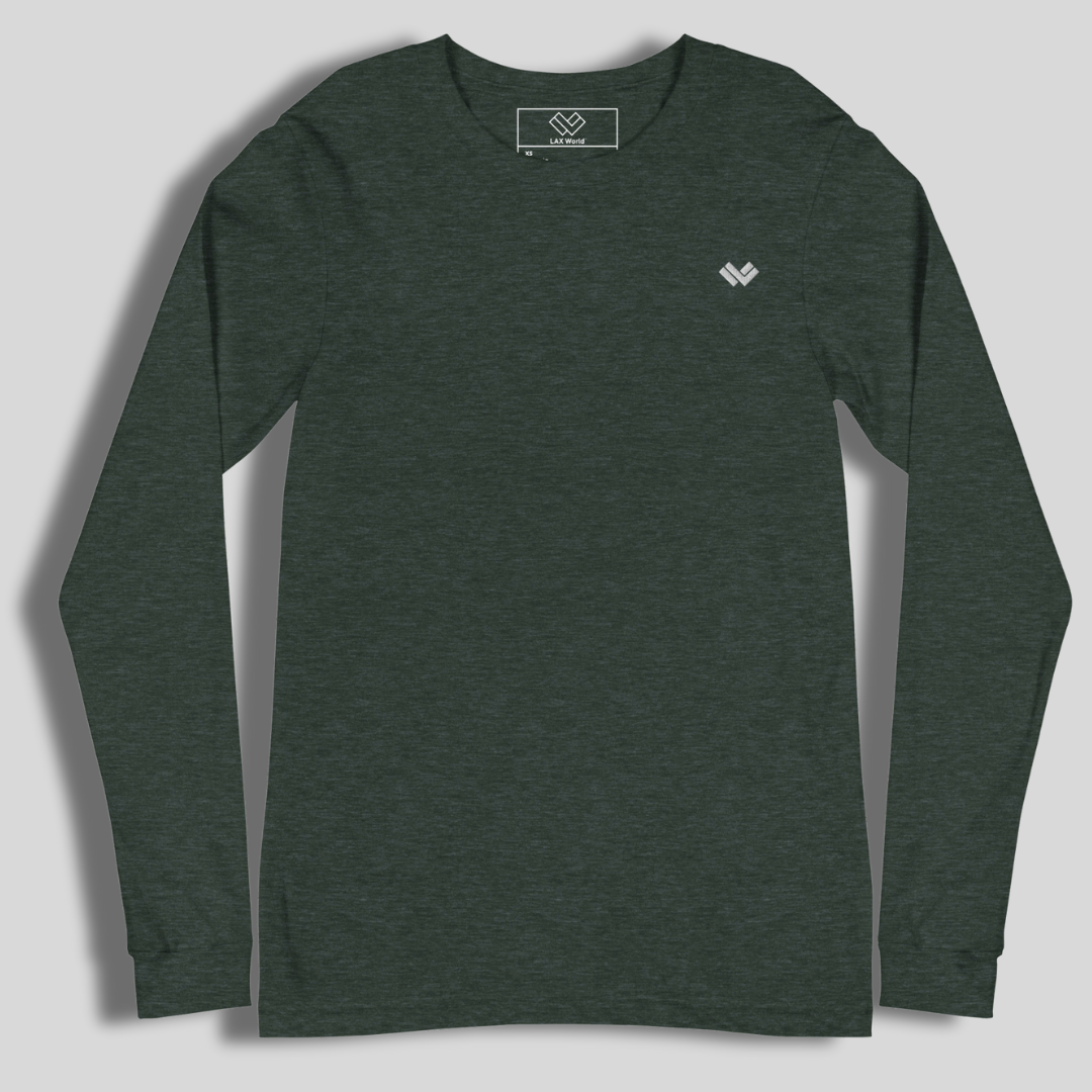 LAX World Cradle Collection Minimalist Crewneck T-Shirt