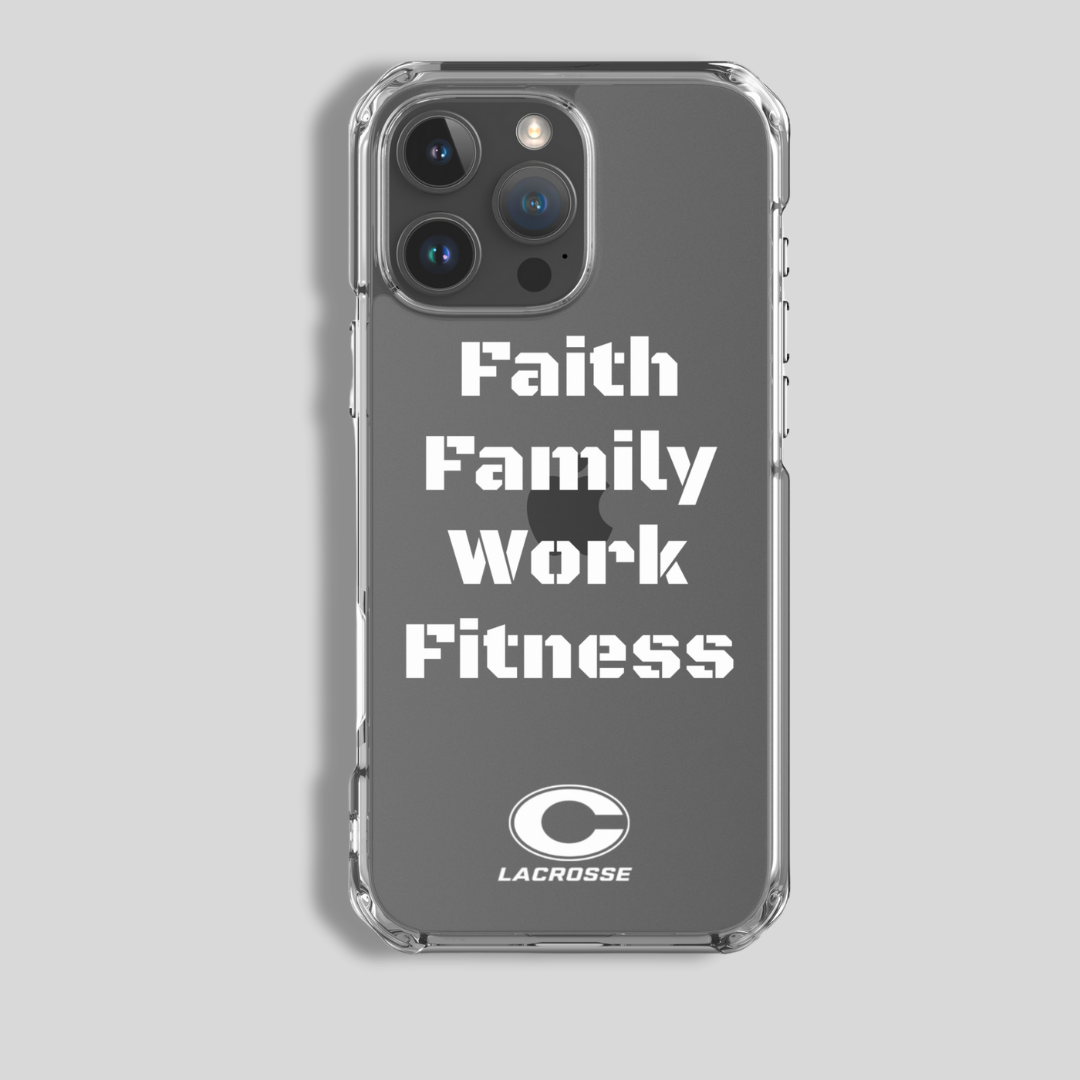 LAX World for Norfolk Christian Lacrosse - Clear Case for iPhone®