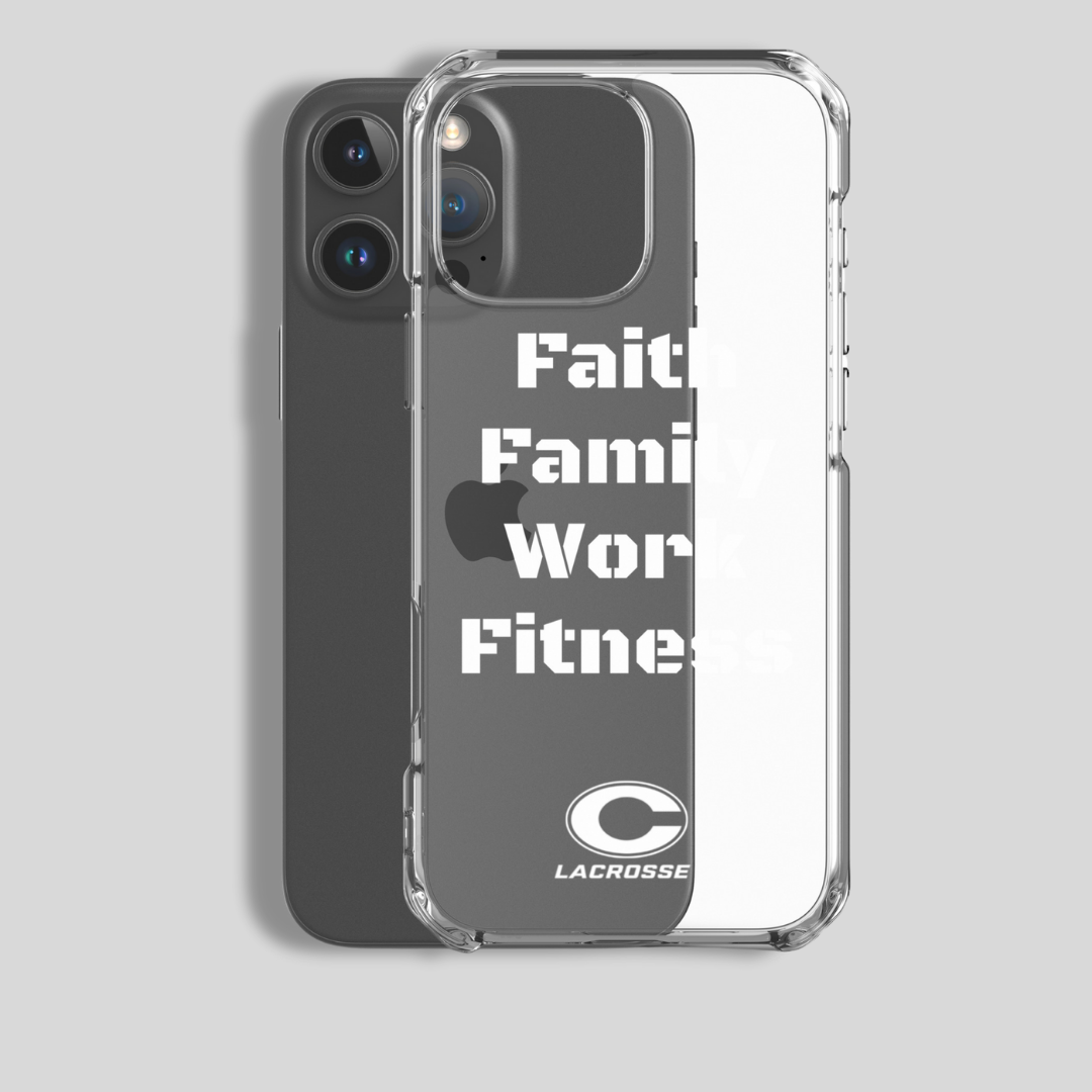 LAX World for Norfolk Christian Lacrosse - Clear Case for iPhone®