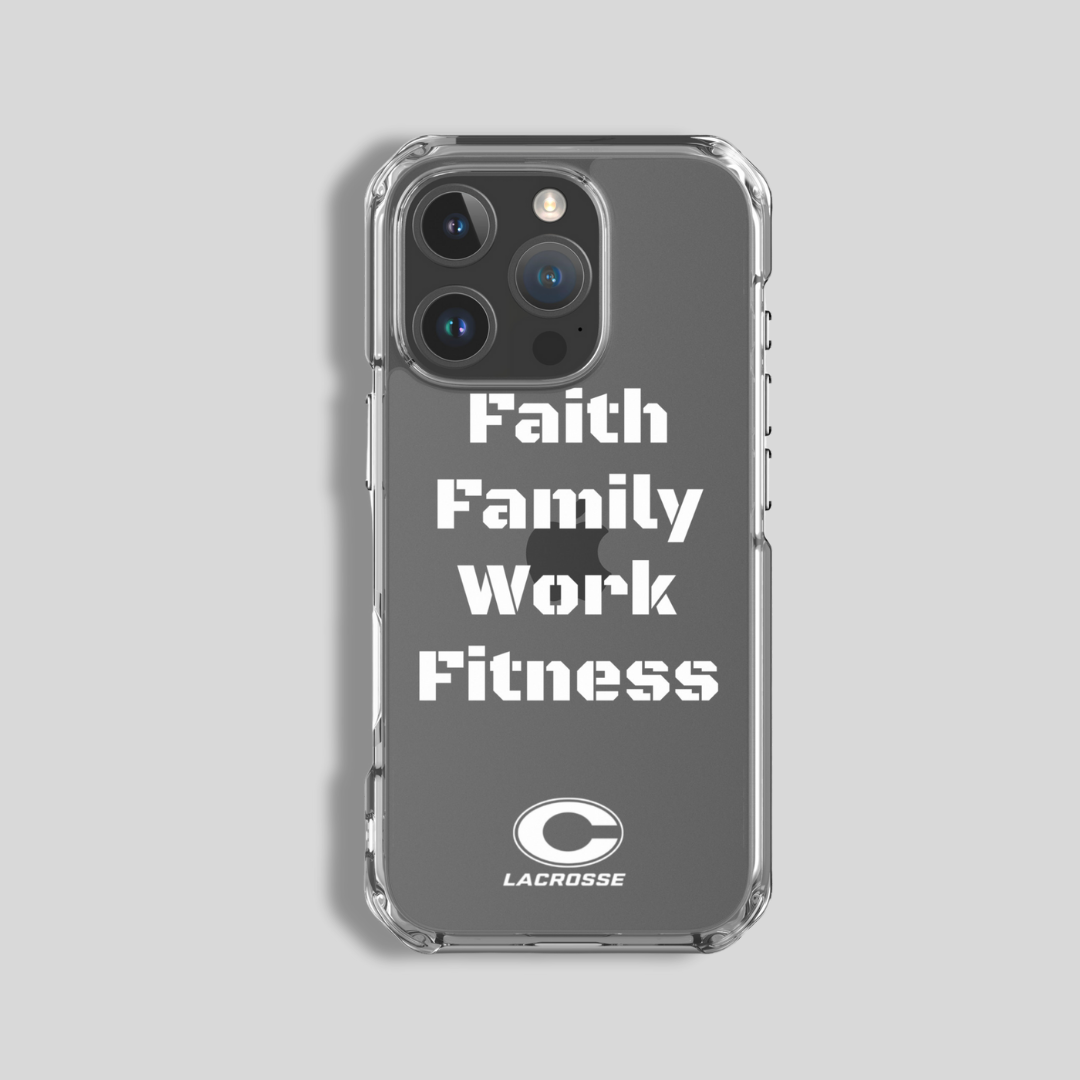 LAX World for Norfolk Christian Lacrosse - Clear Case for iPhone®