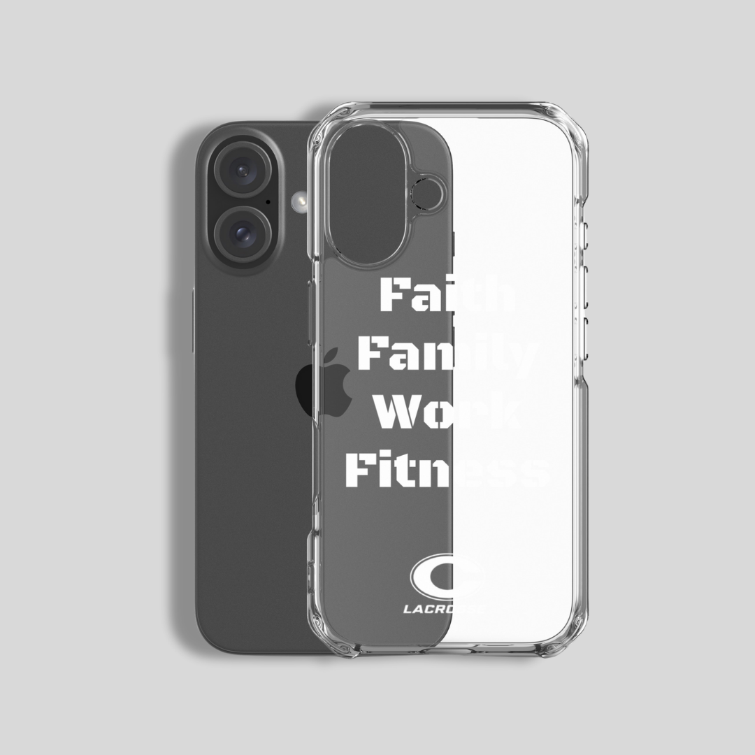 LAX World for Norfolk Christian Lacrosse - Clear Case for iPhone®