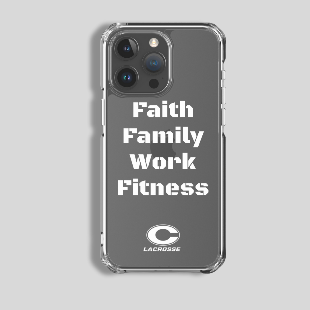 LAX World for Norfolk Christian Lacrosse - Clear Case for iPhone®