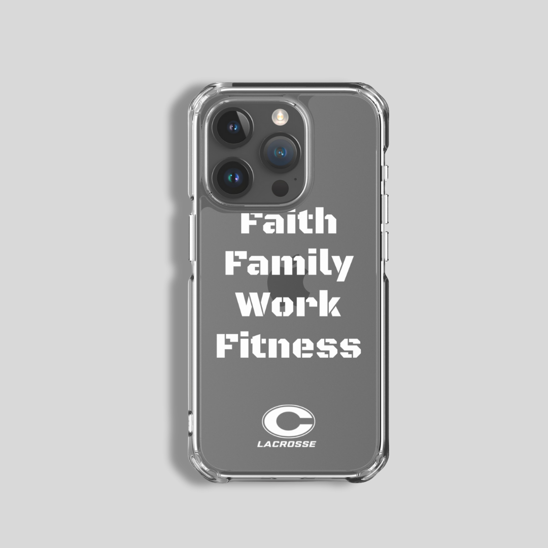 LAX World for Norfolk Christian Lacrosse - Clear Case for iPhone®