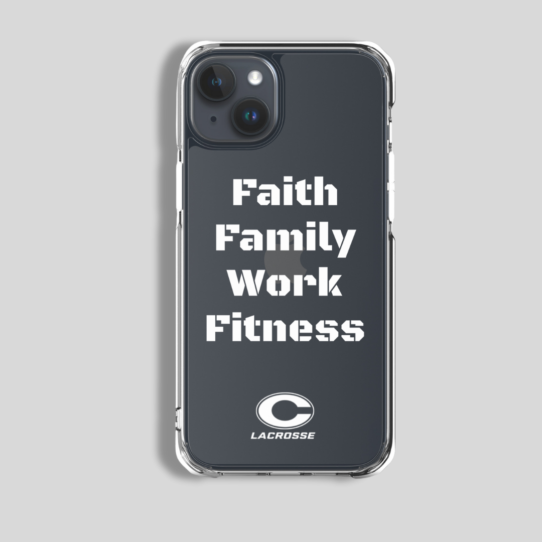 LAX World for Norfolk Christian Lacrosse - Clear Case for iPhone®