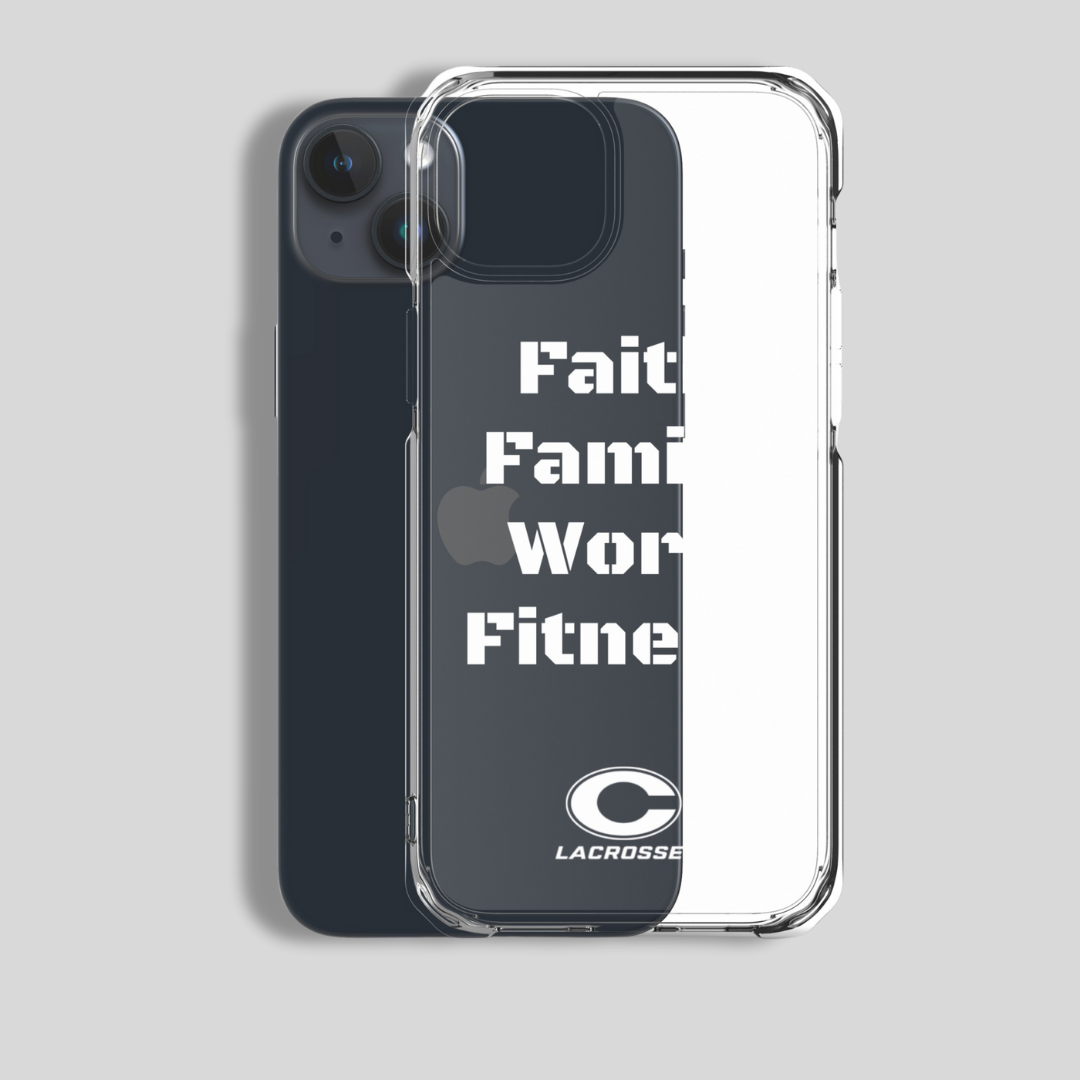 LAX World for Norfolk Christian Lacrosse - Clear Case for iPhone®