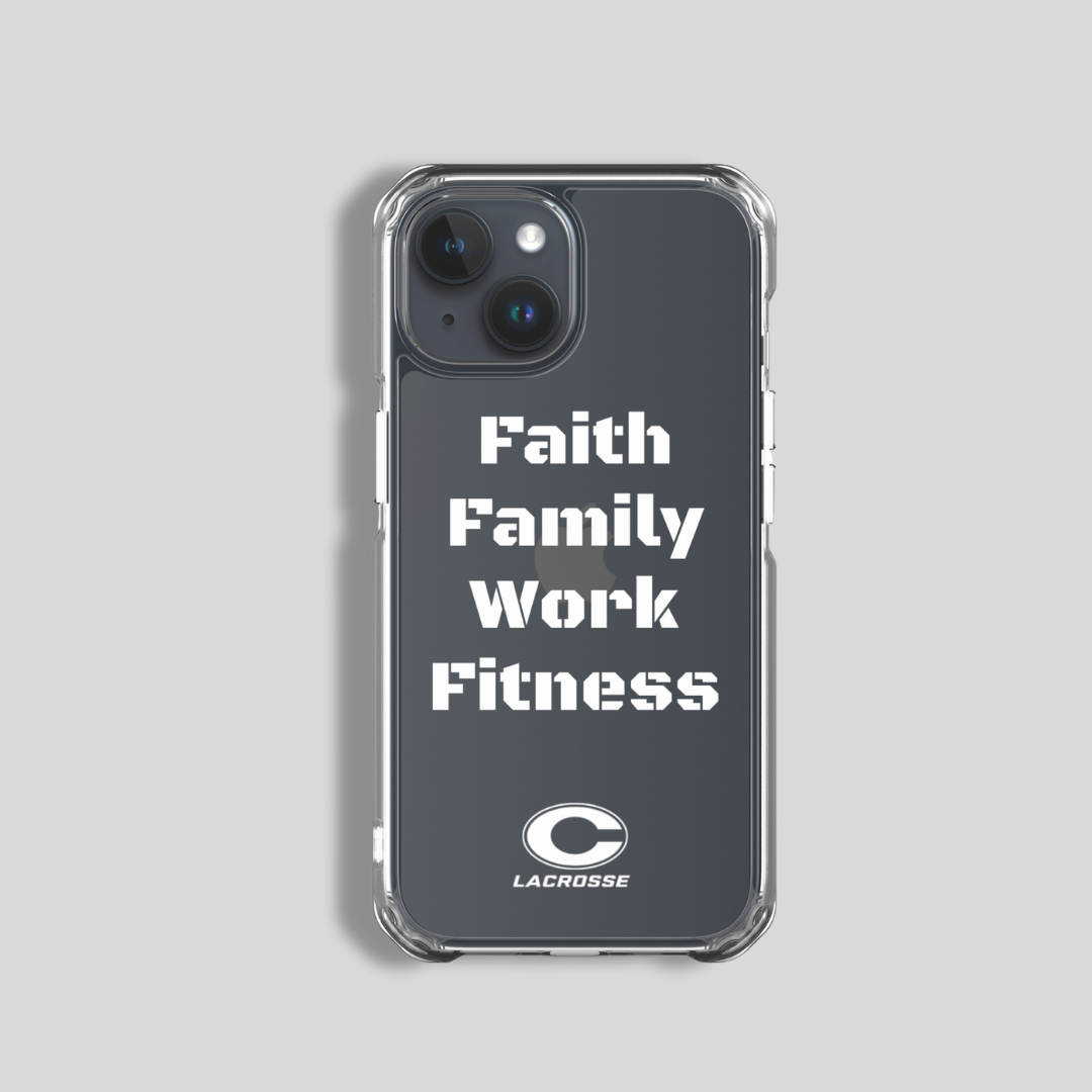 LAX World for Norfolk Christian Lacrosse - Clear Case for iPhone®