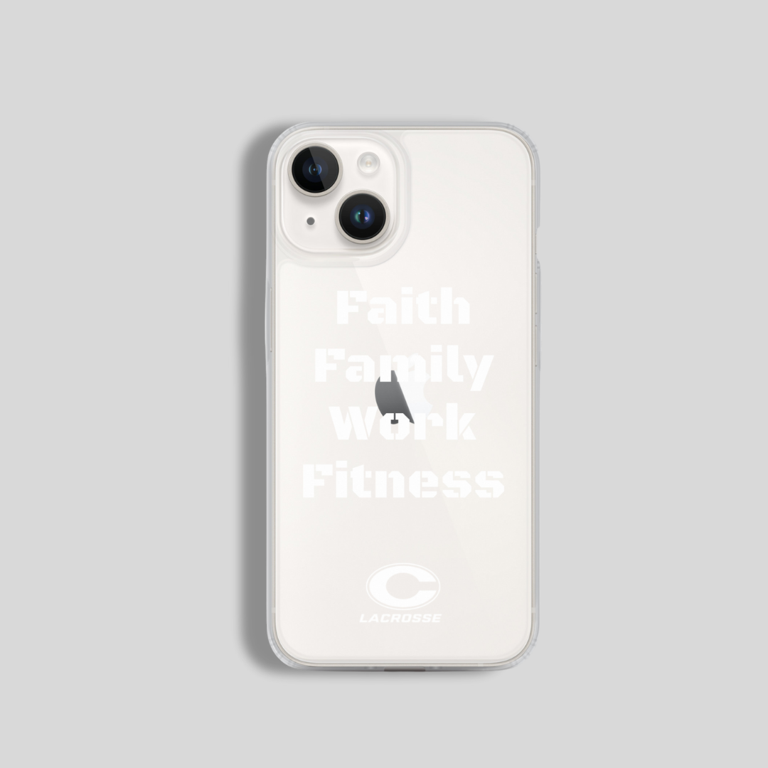 LAX World for Norfolk Christian Lacrosse - Clear Case for iPhone®