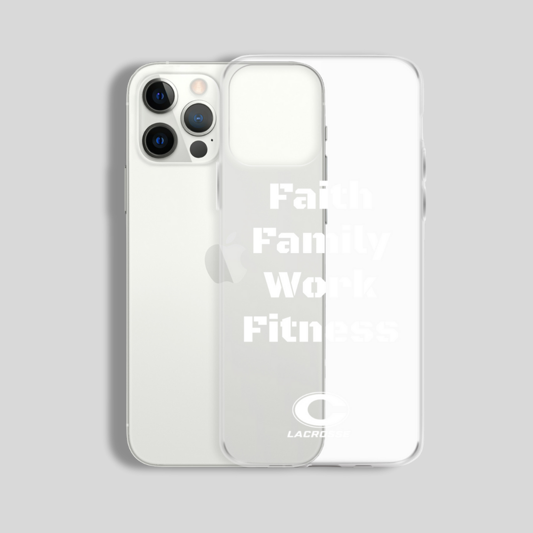 LAX World for Norfolk Christian Lacrosse - Clear Case for iPhone®