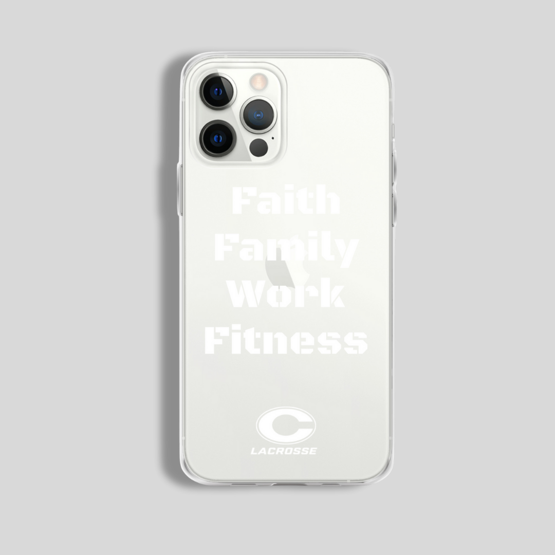 LAX World for Norfolk Christian Lacrosse - Clear Case for iPhone®