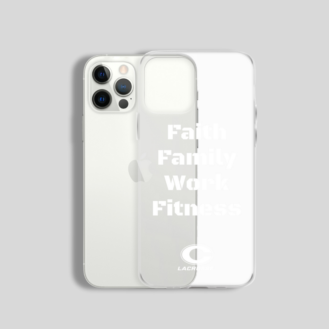 LAX World for Norfolk Christian Lacrosse - Clear Case for iPhone®