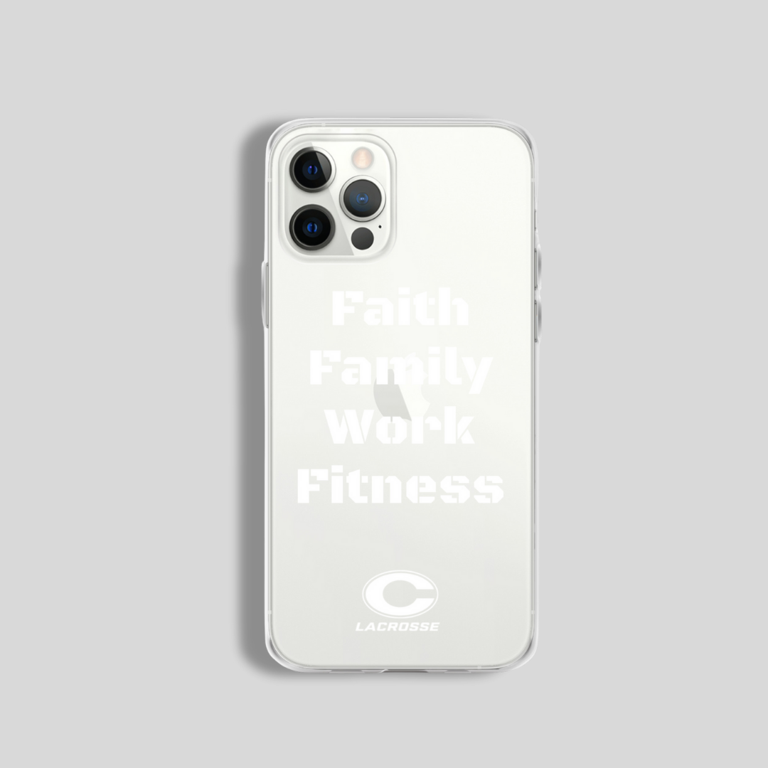 LAX World for Norfolk Christian Lacrosse - Clear Case for iPhone®