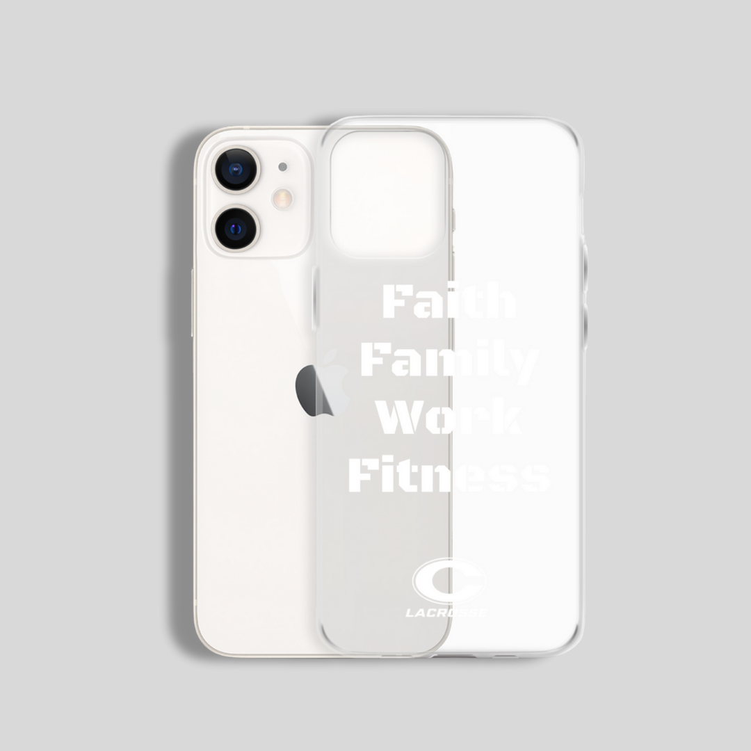 LAX World for Norfolk Christian Lacrosse - Clear Case for iPhone®