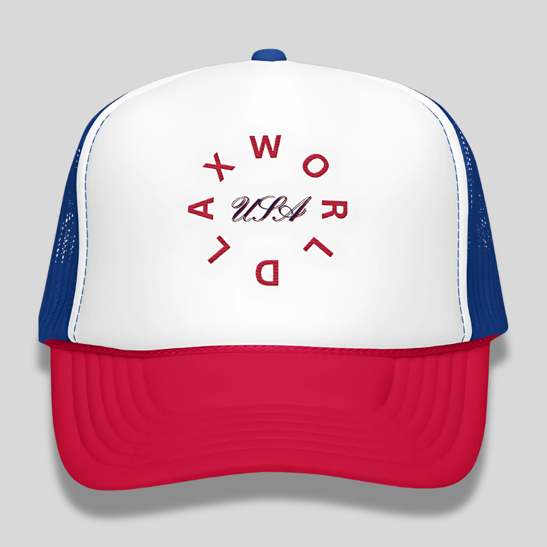 LAX World for Team USA Foam Trucker Hat