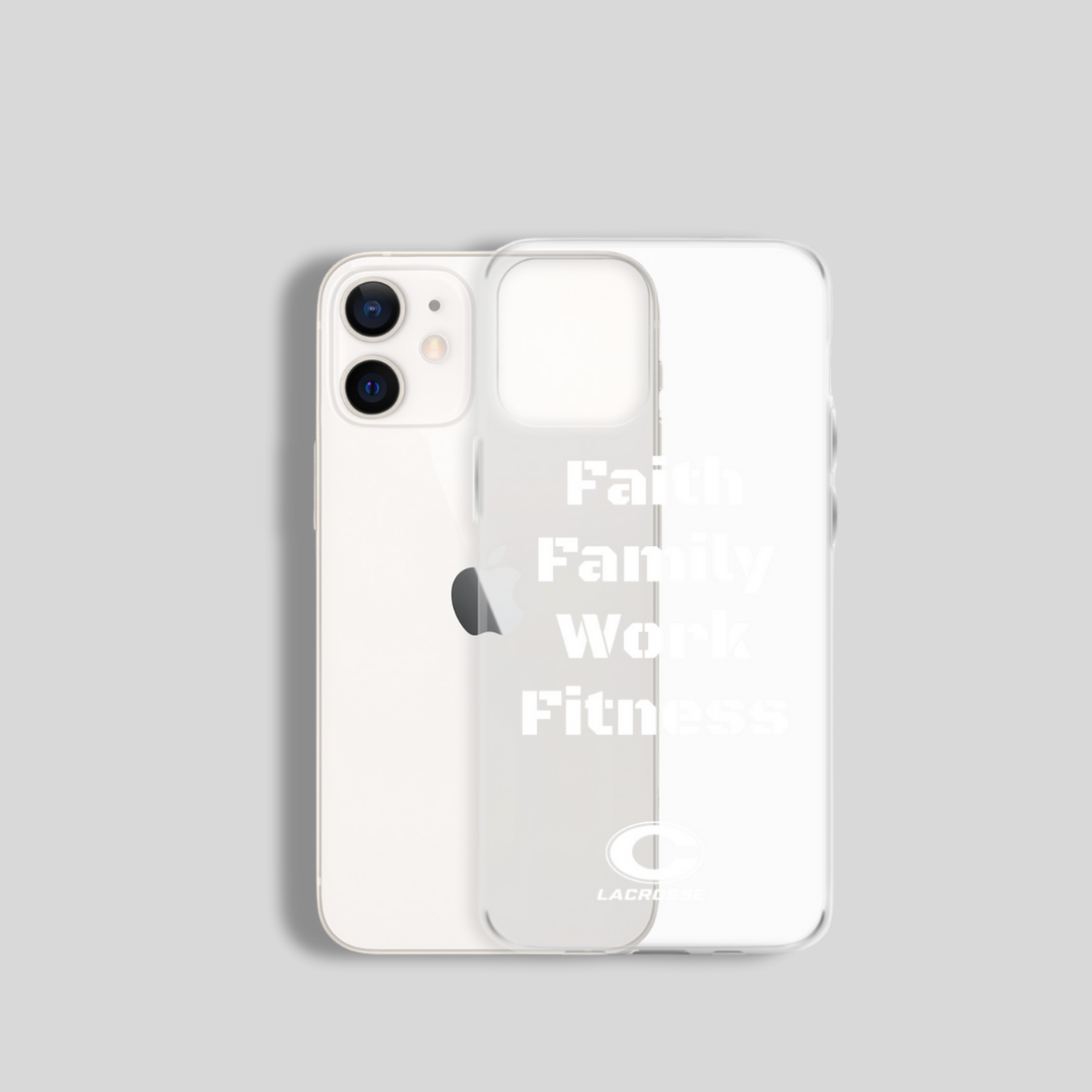 LAX World for Norfolk Christian Lacrosse - Clear Case for iPhone®