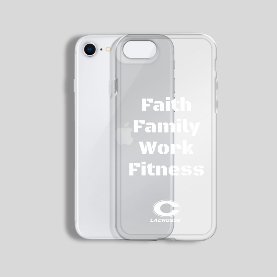 LAX World for Norfolk Christian Lacrosse - Clear Case for iPhone®