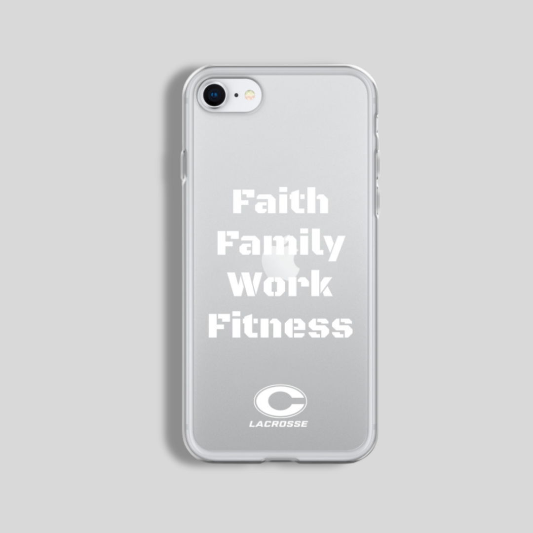 LAX World for Norfolk Christian Lacrosse - Clear Case for iPhone®