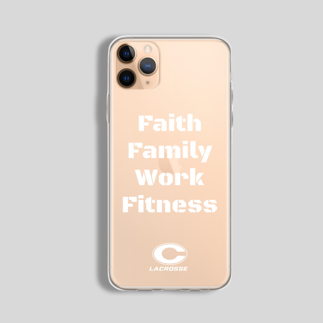 LAX World for Norfolk Christian Lacrosse - Clear Case for iPhone®