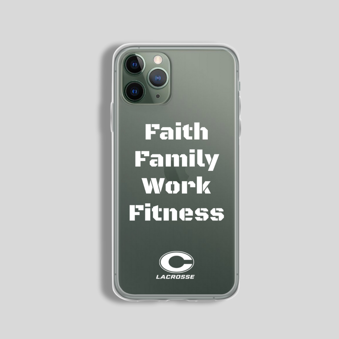 LAX World for Norfolk Christian Lacrosse - Clear Case for iPhone®