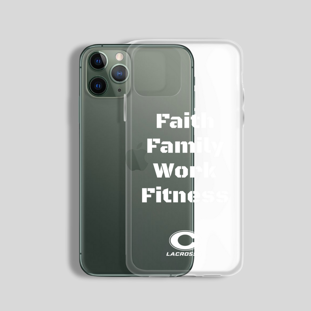LAX World for Norfolk Christian Lacrosse - Clear Case for iPhone®