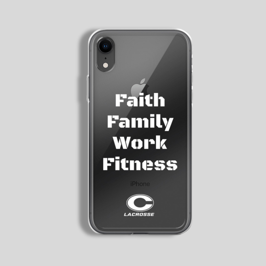 LAX World for Norfolk Christian Lacrosse - Clear Case for iPhone®