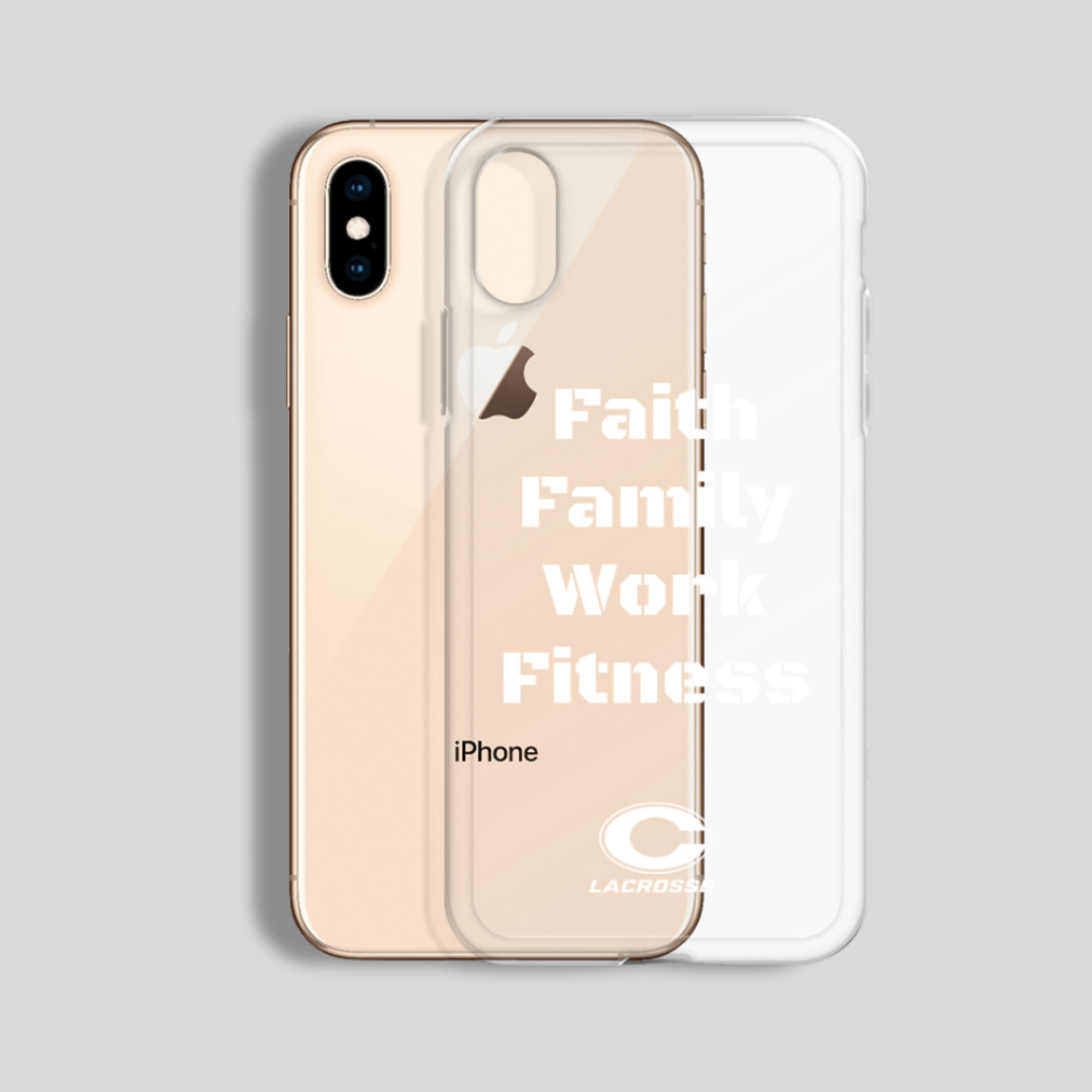 LAX World for Norfolk Christian Lacrosse - Clear Case for iPhone®