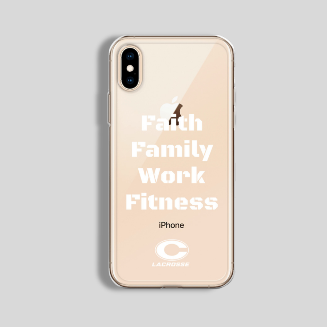 LAX World for Norfolk Christian Lacrosse - Clear Case for iPhone®