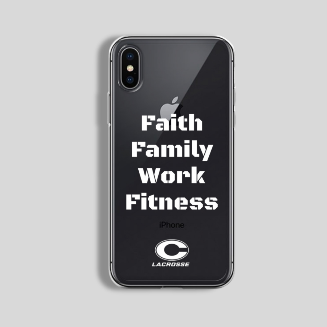LAX World for Norfolk Christian Lacrosse - Clear Case for iPhone®
