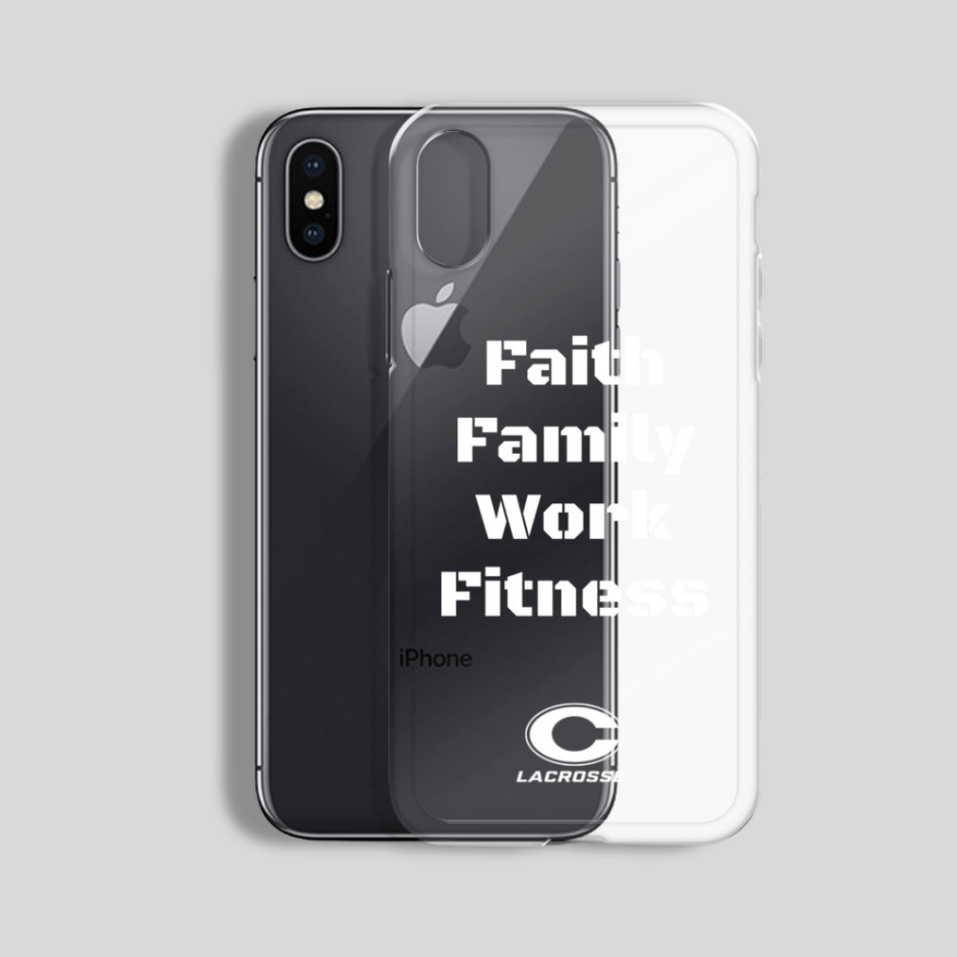 LAX World for Norfolk Christian Lacrosse - Clear Case for iPhone®