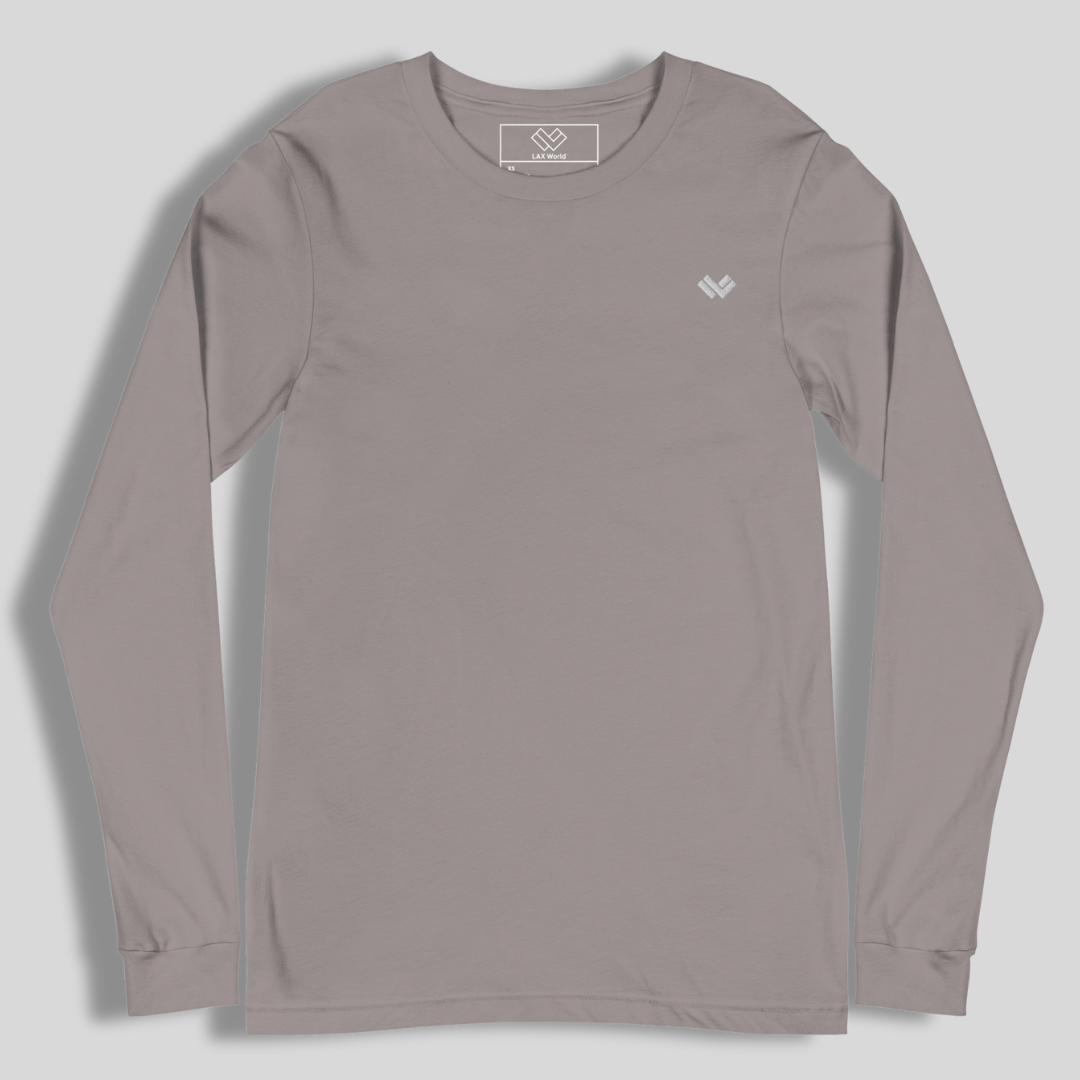 LAX World Cradle Collection Minimalist Crewneck T-Shirt