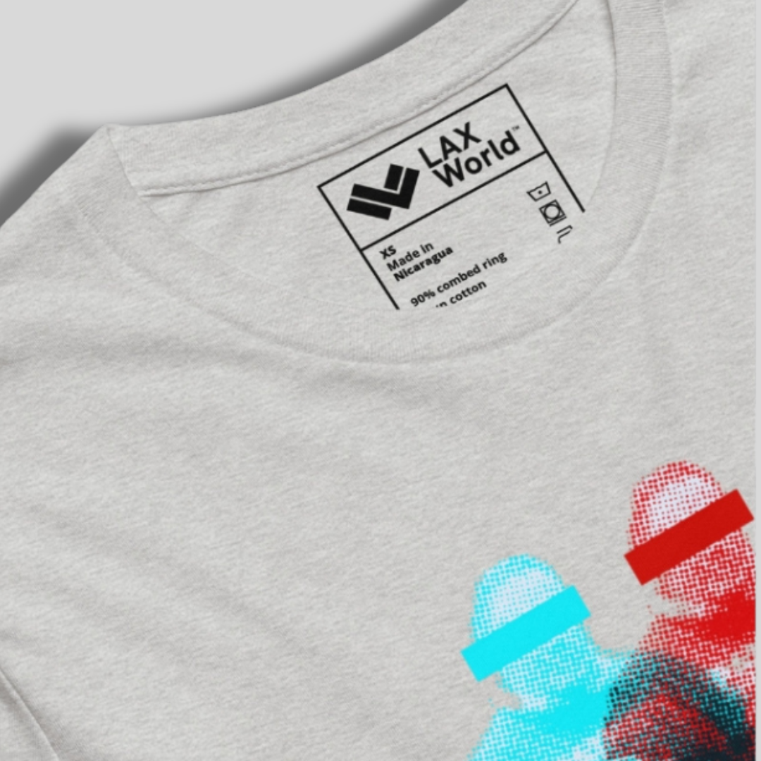 LAX World x Champion's Multicolour Long Sleeve Lacrosse Tee | Multiple Colors | Library Collection | Man - Off Field