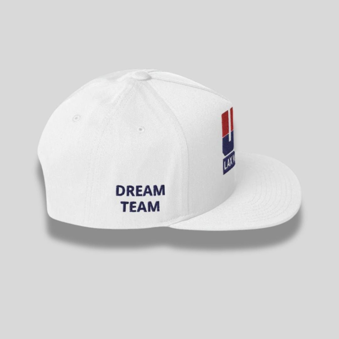 LAX World for USA LACROSSE - DREAM TEAM Flat Bill Cap