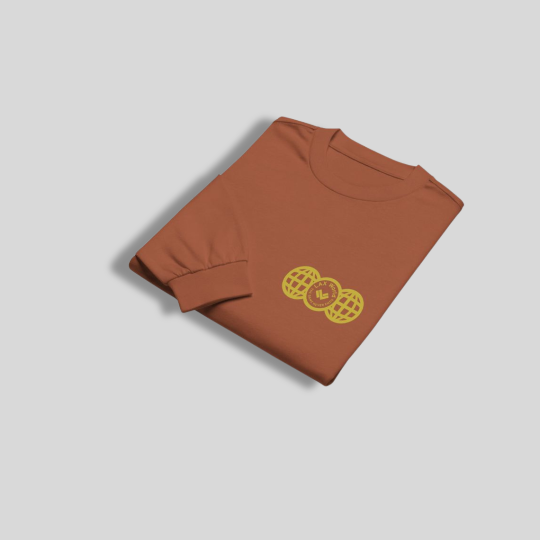 LAX World Cradle Collection - The Game Never Ends Globe Longsleeve Tee