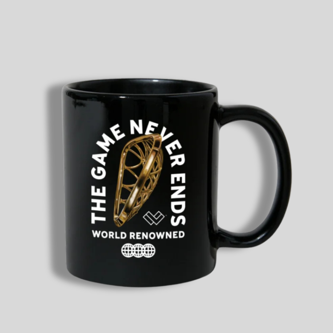 LAX World Game Never Ends Mug