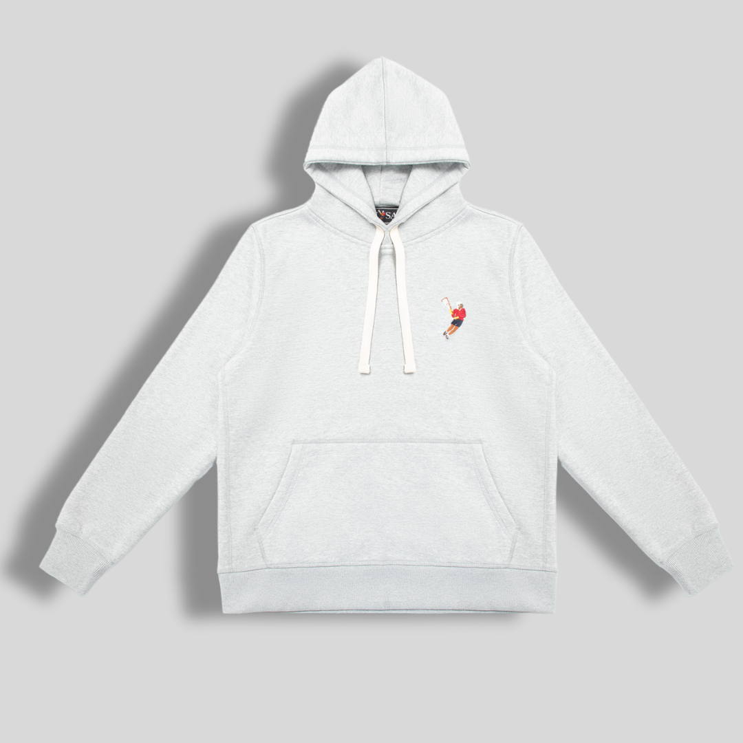 Heather Grey Classic Lacrosse Pullover Hoodie