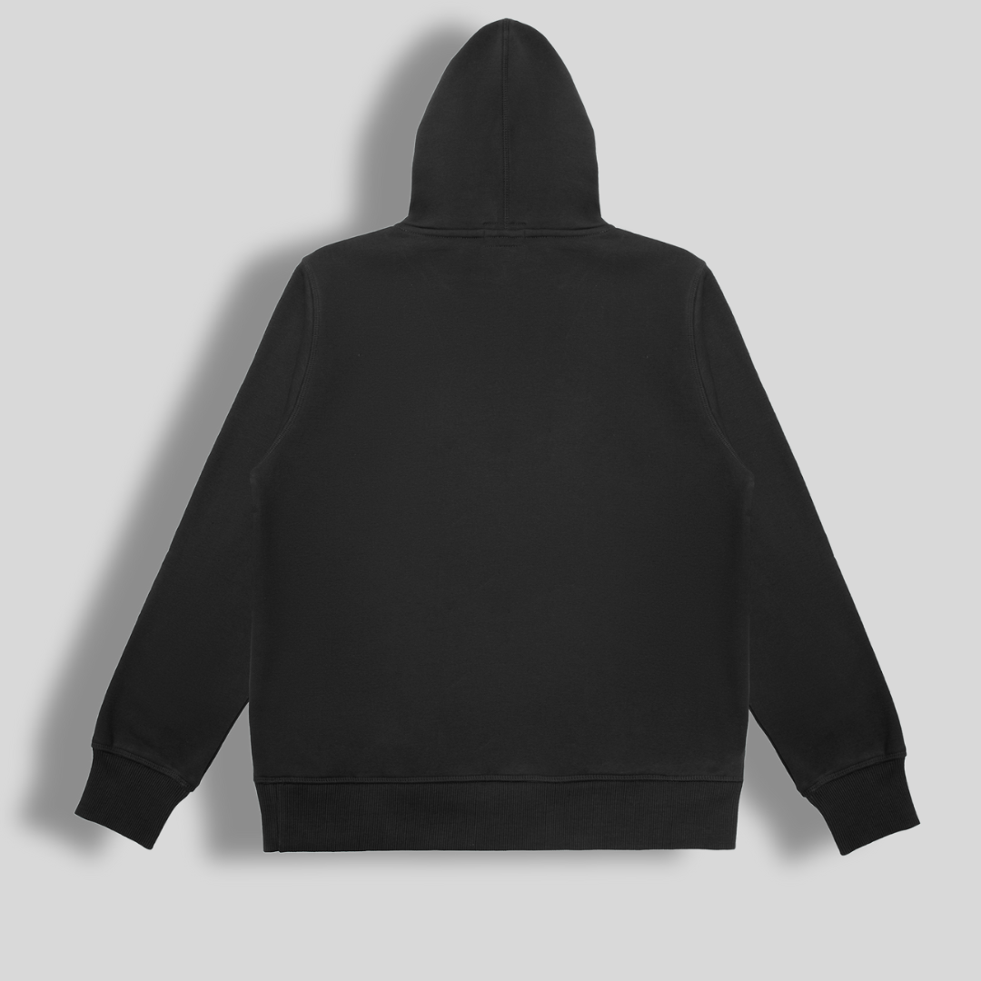 Classic Black Lacrosse Pullover Hoodie