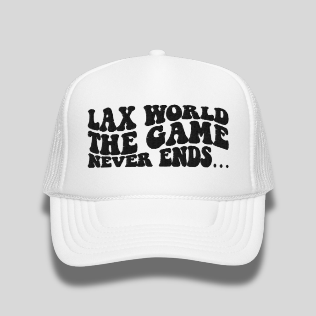 The Game Never Ends… Trucker Hat